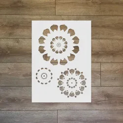 Sacred Geometry & Mandala Collection: Mandala Set Stencil  - Home  ...