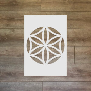 Seed of Life - Sacred Geometry Reusable Plastic Stencil