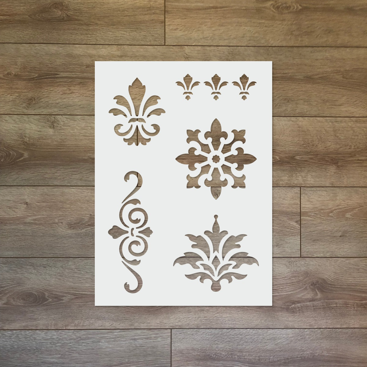 Brokat Reusable Plastic Stencil