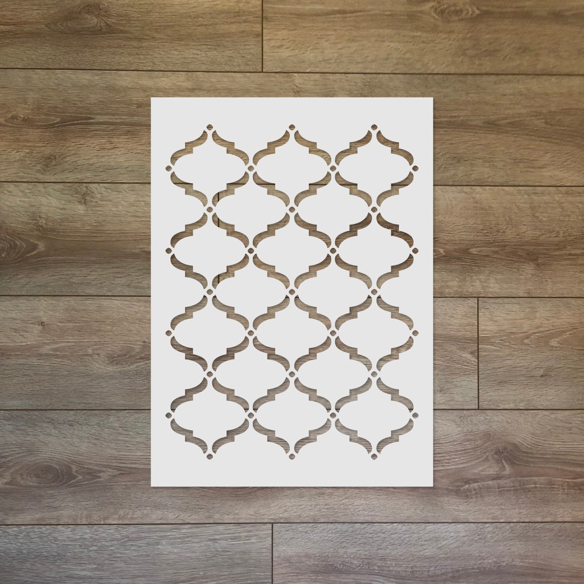 Marrakesh Reusable Plastic Stencil