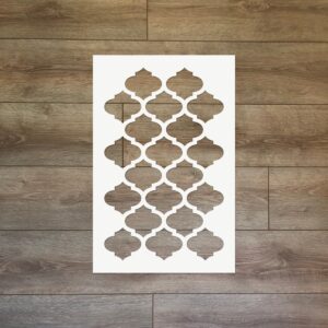 Marrakesh Reusable Plastic Stencil - Image 1